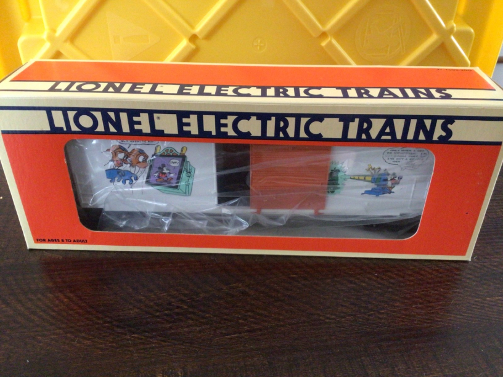 LIONEL DISNEY 1991-1996 MICKEY MOUSE EXPRESS 10 PIECE O/027-GAUGE TRAIN SET C-8