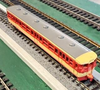 N scale Japanese Passenger car for display only OB