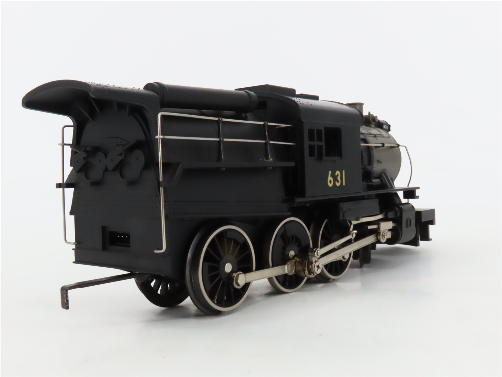 O27 Gauge 3-Rail MTH RailKing 30-1141-1 CNJ 4-6-0 Camelback Steam #631 w/ Sound
