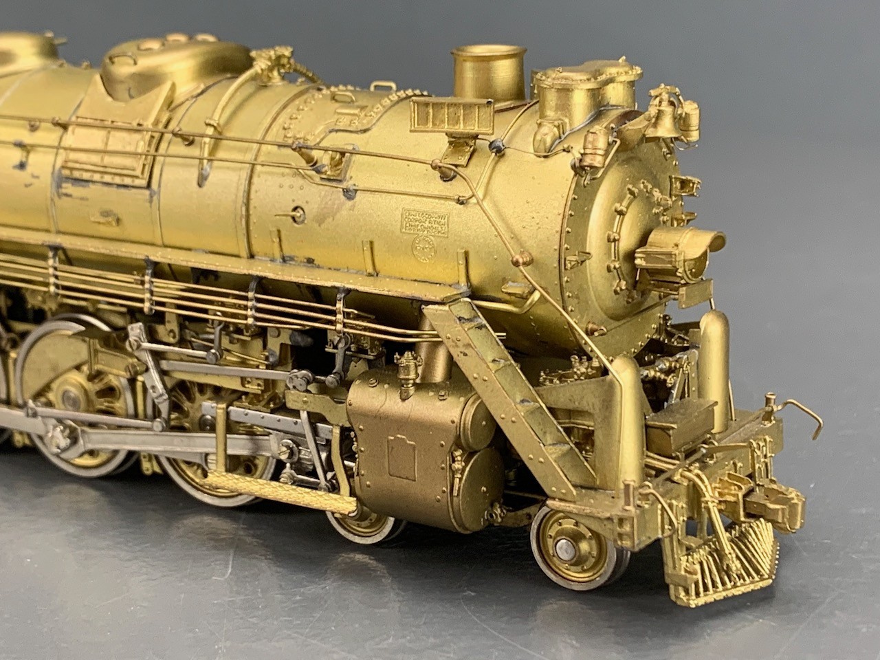 HO Key Brass D&RGW M-68 4-8-4 Northern Steam Locomotive HO7578