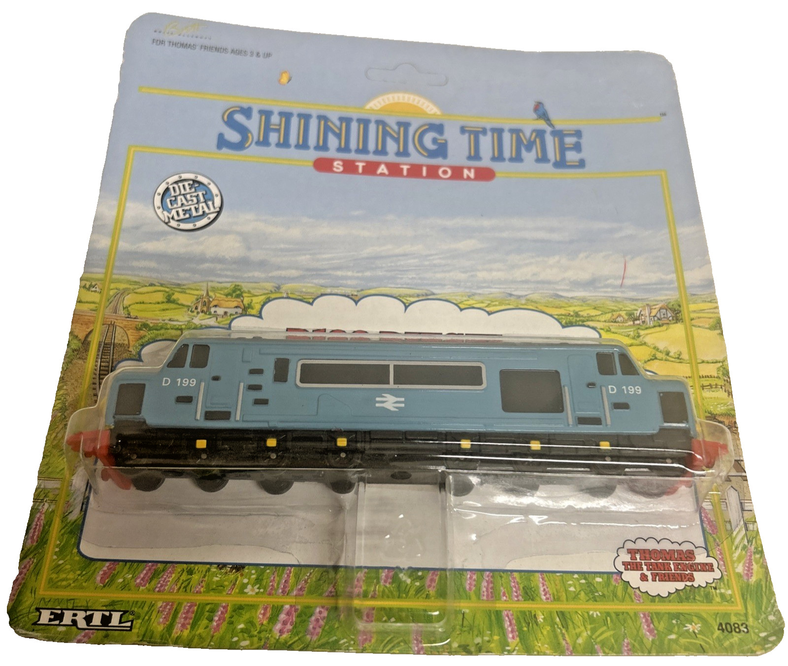 1995 Ertl Thomas and Friends Shining Time Station D199 Diesel Locomotive