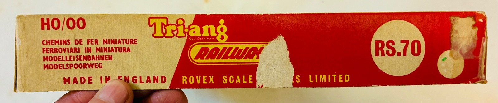 Collectible Tri-ang Railways Dockmaster RS.70 Train Set In Orig.Box look unused