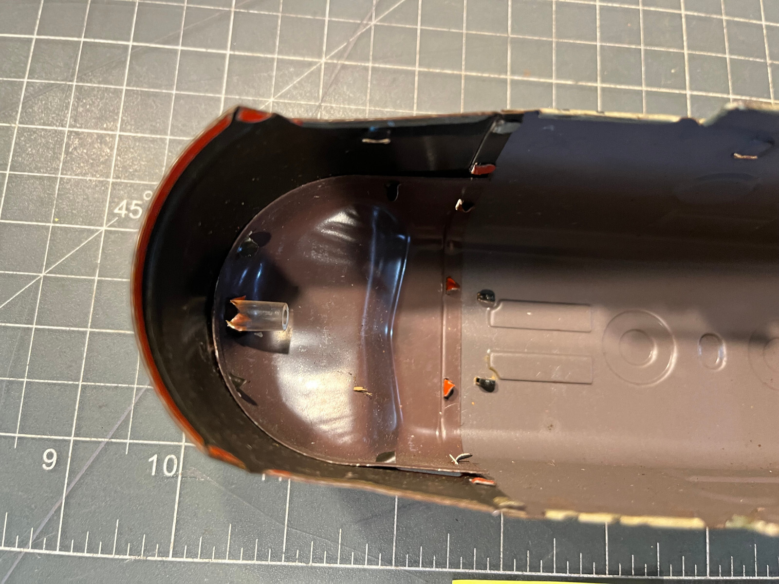 Marx Train SP 6000 POWERED Diesel Locomotive Engine METAL SHELL ONLY PART LOT C