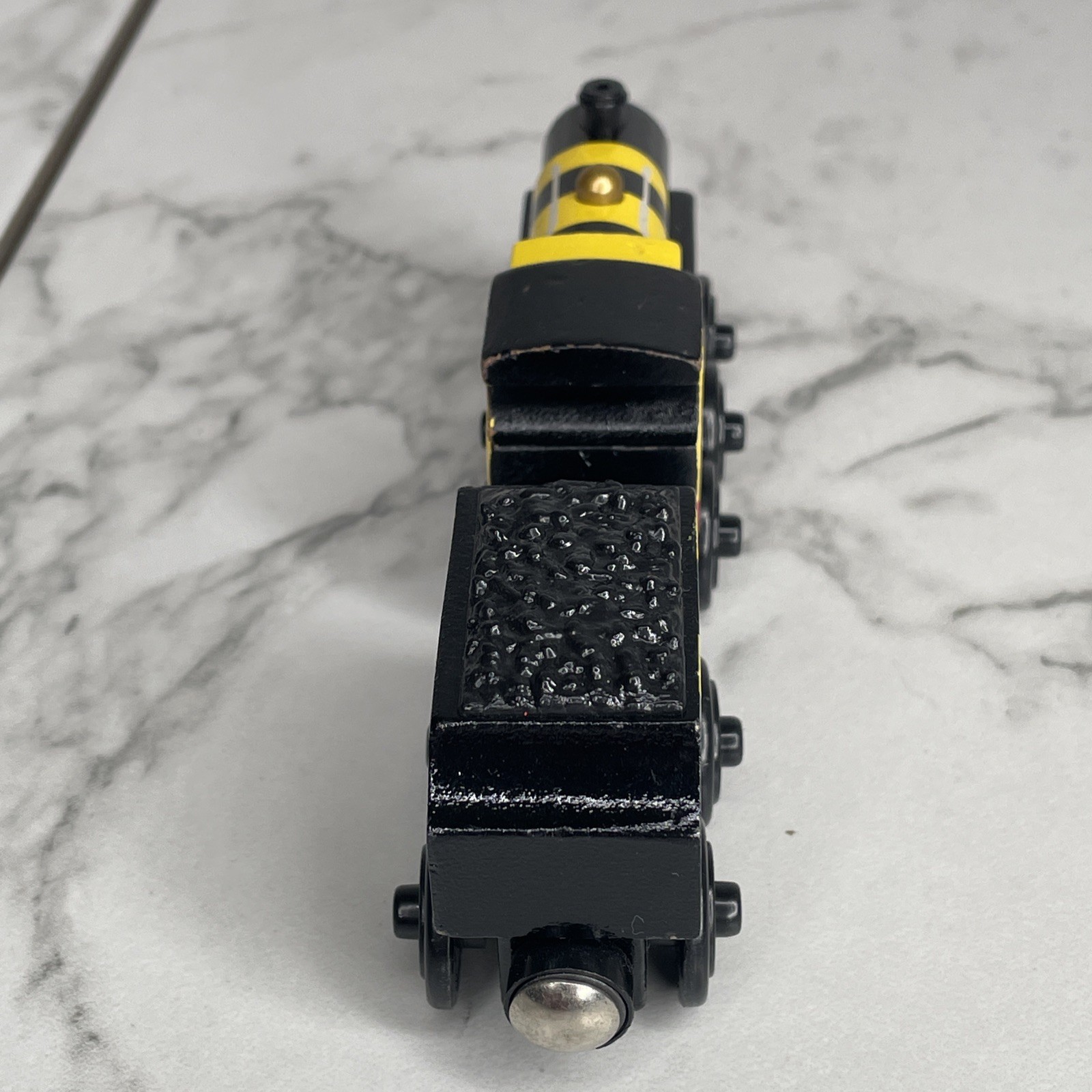 Thomas & Friends Wooden Railway Train Tank Busy as a Bee James Engine w/ Tender