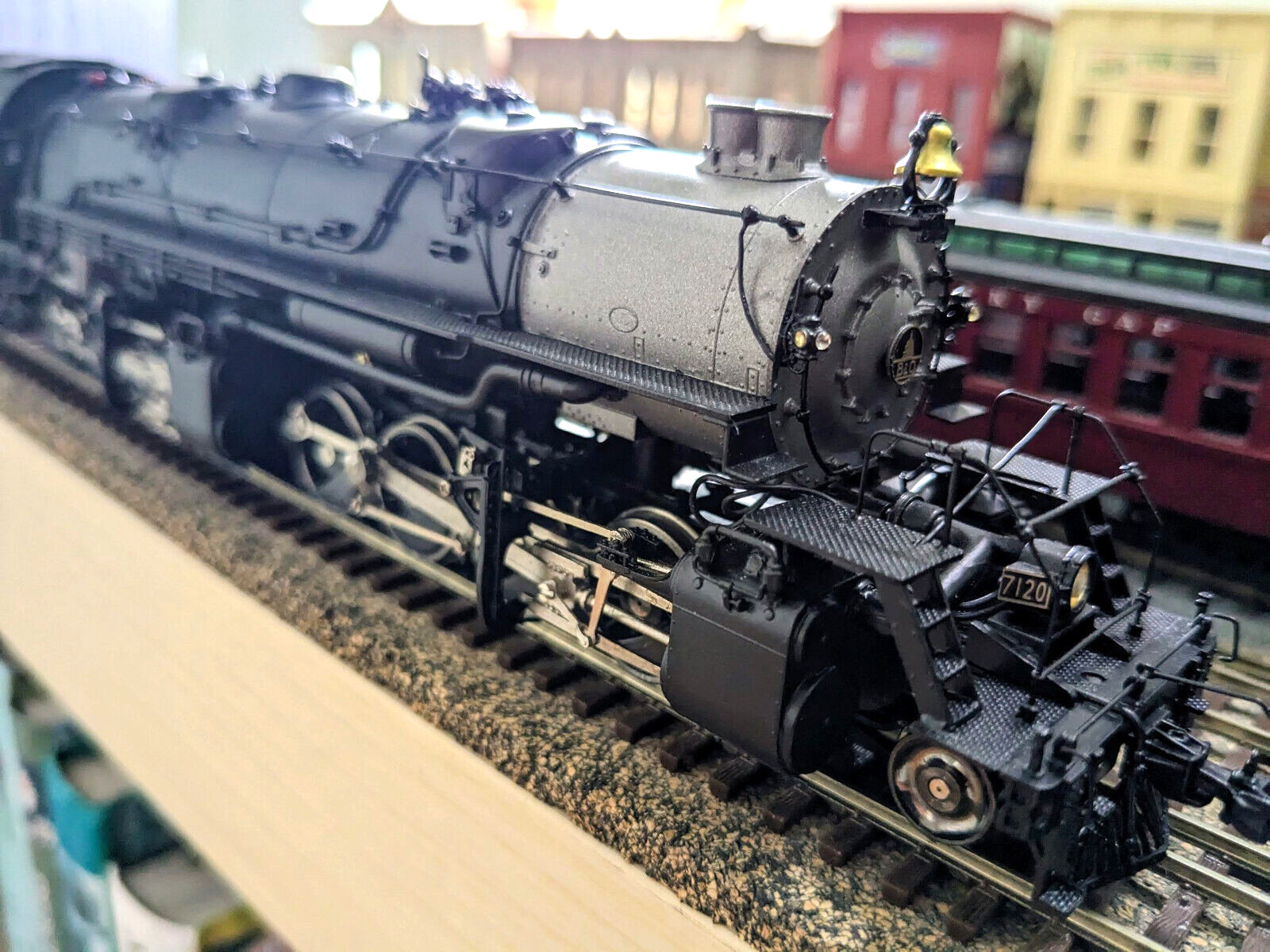 **1 OF ONLY 64! OVERLAND AJIN BRASS B&O EL-3A 2-8-8-0 HO *RUNS G@@D *SUPER NICE!