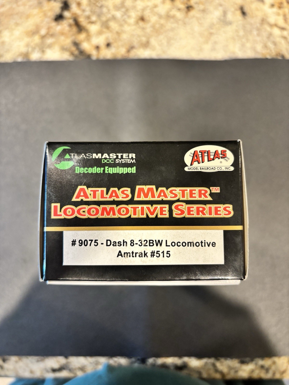 HO Atlas Master Amtrak Dash 8-32BW Locomotive with DC/DCC/Sound Road number #515
