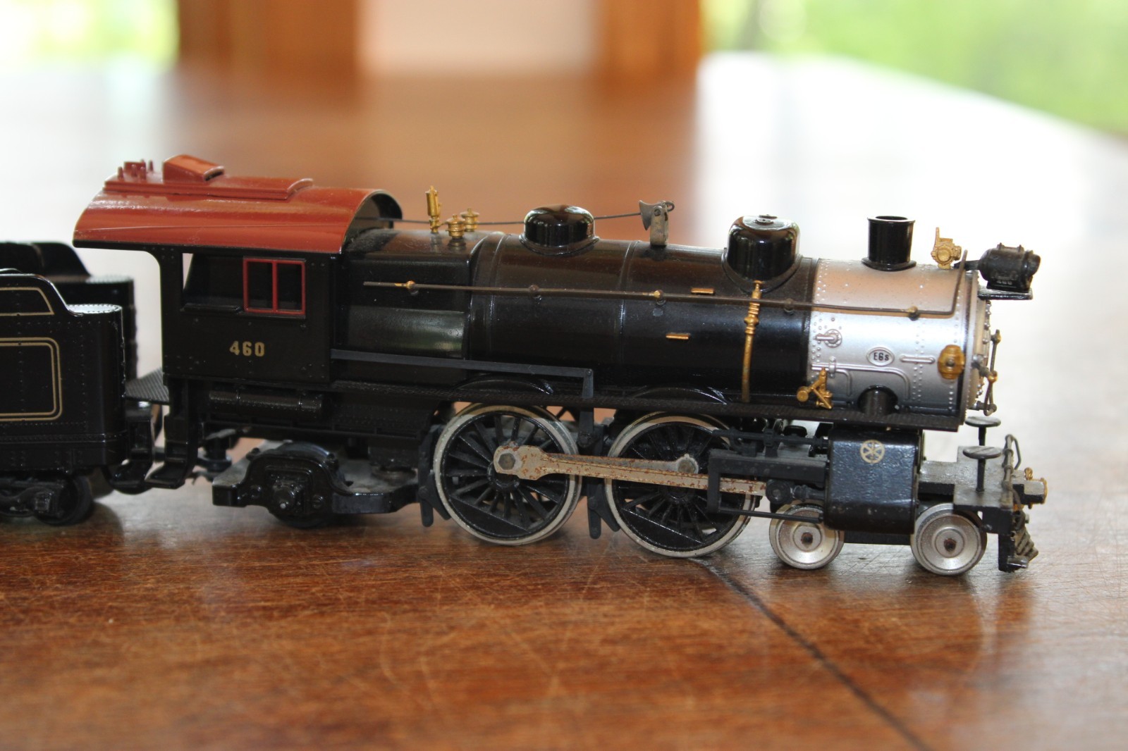 HO Mantua 4-4-2 Atlantic Steam Engine Pennsylvania R. R. No. 460 – Untested