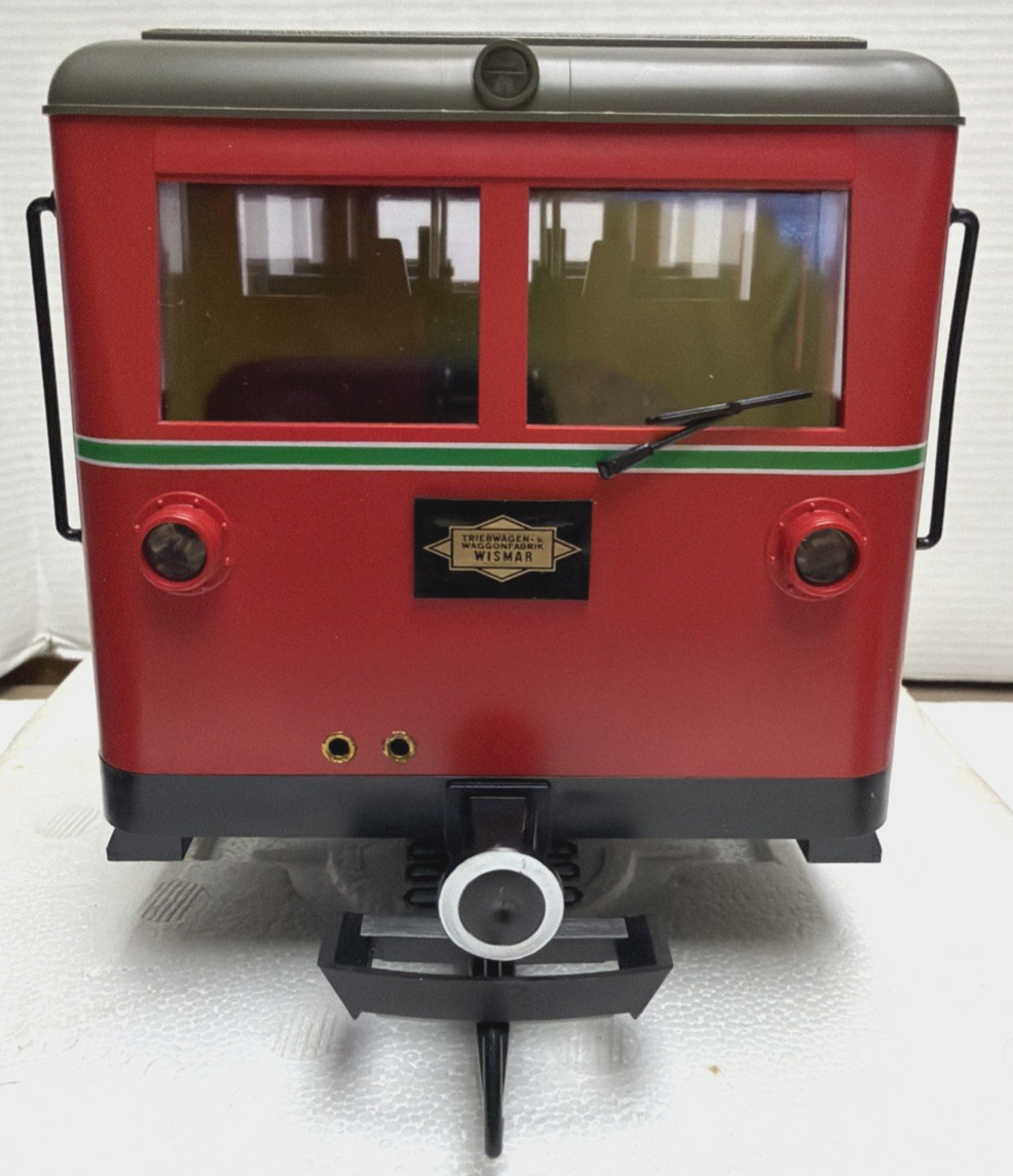 LGB G-GAUGE 2064 RED TRIEBWAGEN MOTORIZED RAILBUS – LNIB