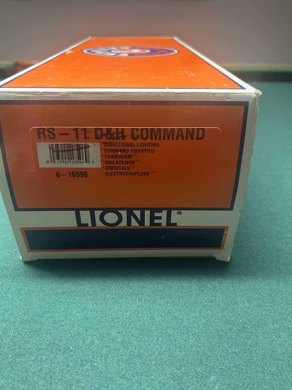 Lionel 6-18596 Tmcc/Command D&H RS11 Odyssey Speed & Smoke