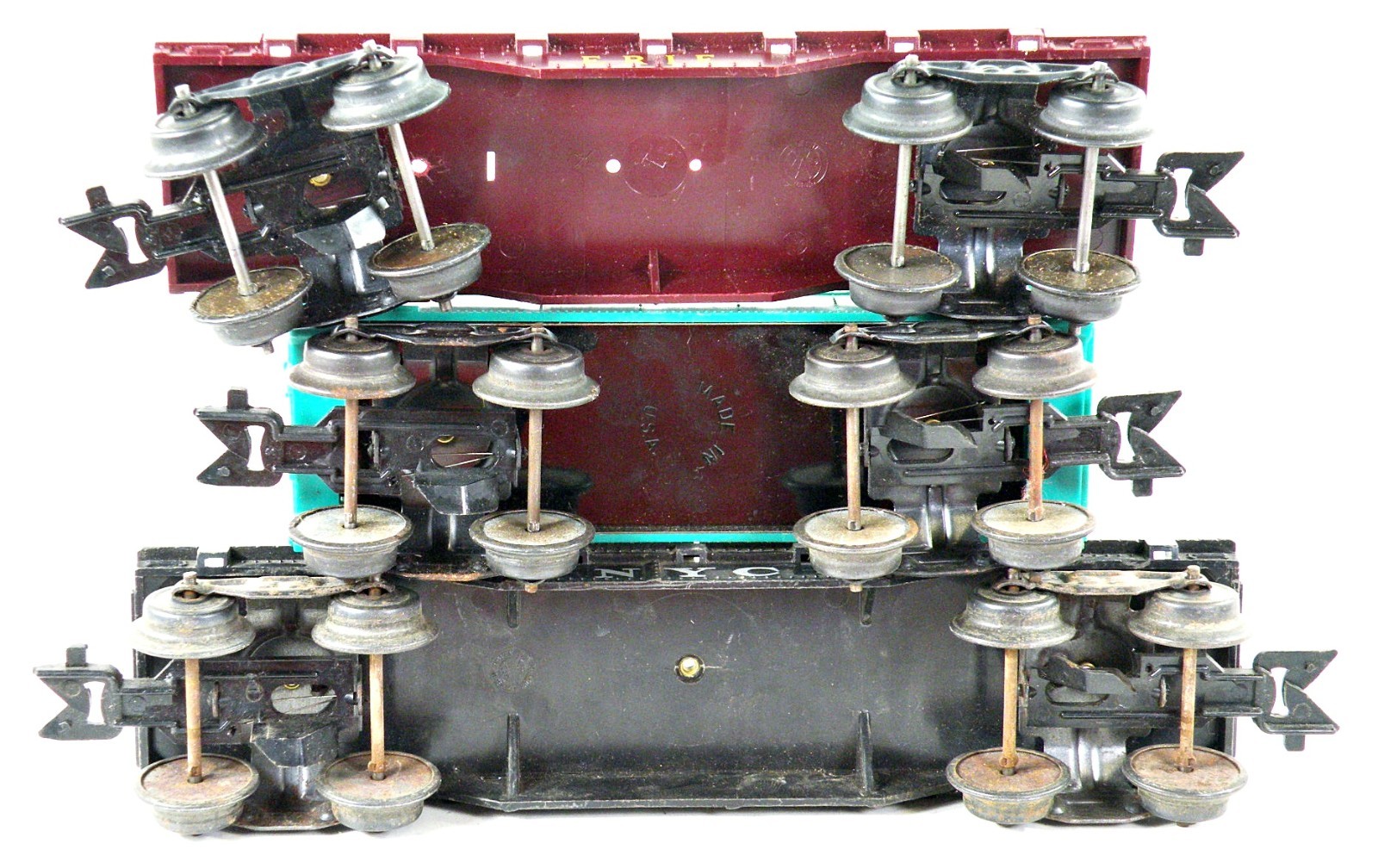 Marx 666 Steam Loco & Assorted Cars /37/