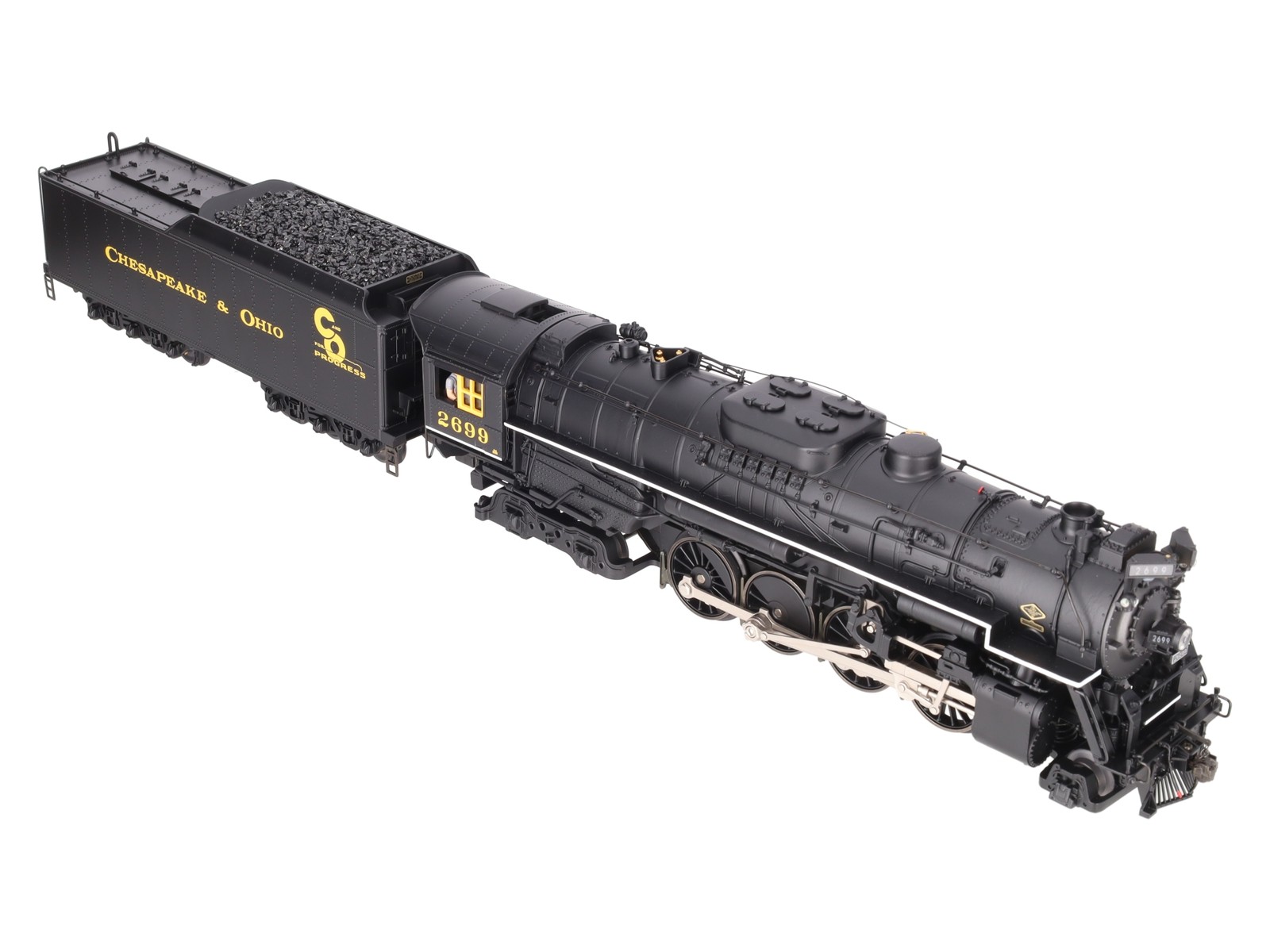 Lionel 6-38076 O Gauge Chesapeake & Ohio 2-8-4 Berkshire Steam Locomotive #2699
