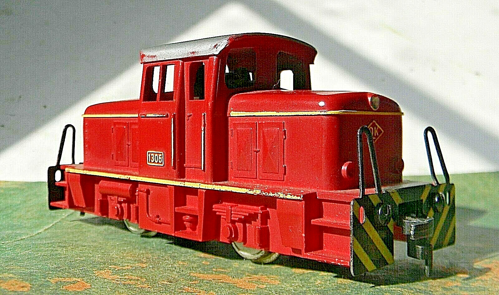 Fleischmann BEMO RAIL MV9 Diesel Locomotive ~ DENMARK RY ~ Rd#1306 – Runs – HO