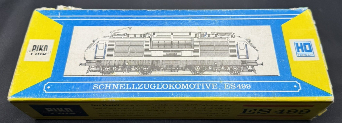 PIKO SCHNELIZUGLOKOMOTIVE ES 499 HO ELECTRIC LOCOMOTIVE 5/6220-002 RED TESTED!