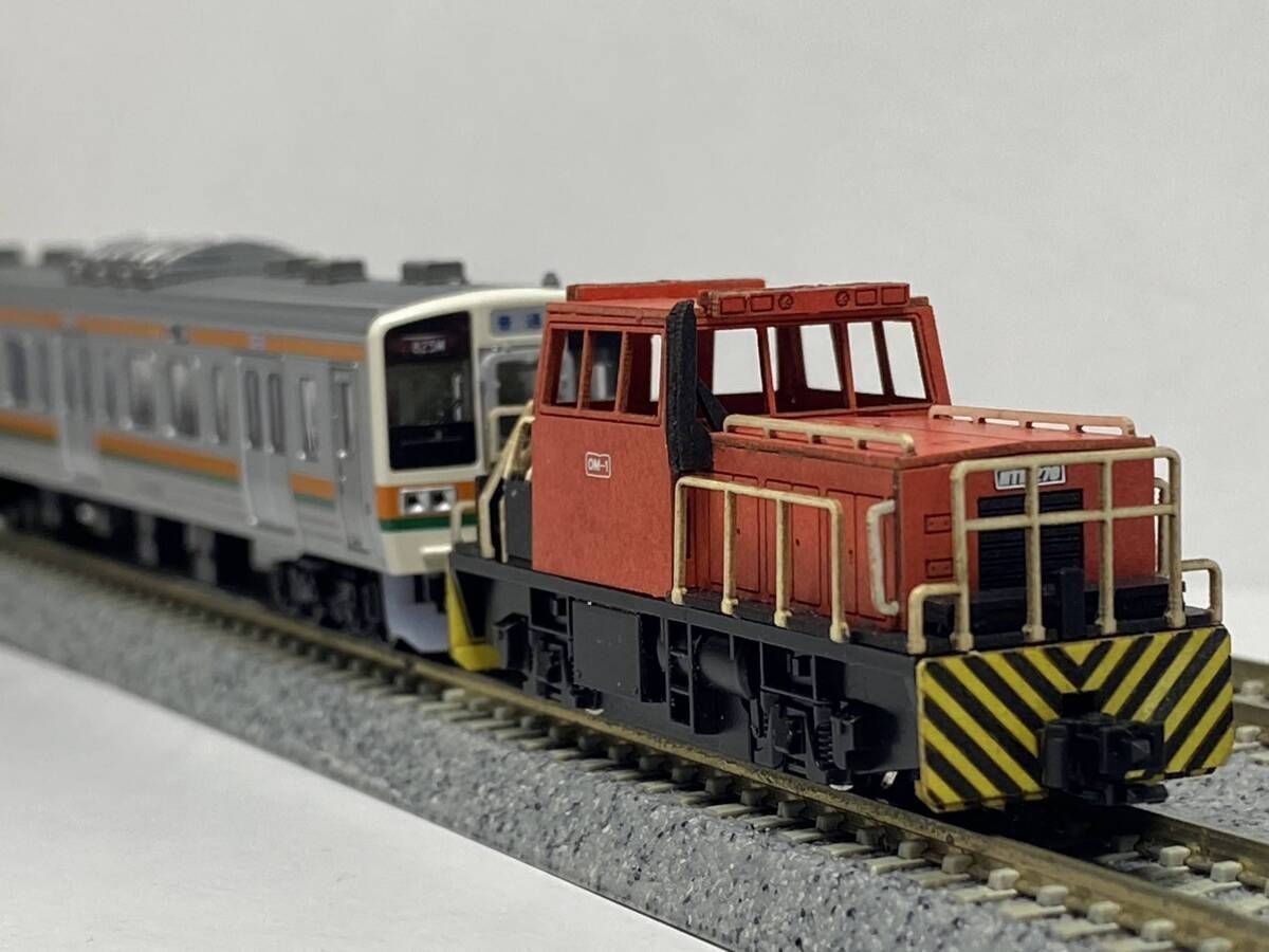 Kiha Kobo B-17 Omiya Switcher Locomotive Color Paper Kit N Gauge 1/150 Switcher