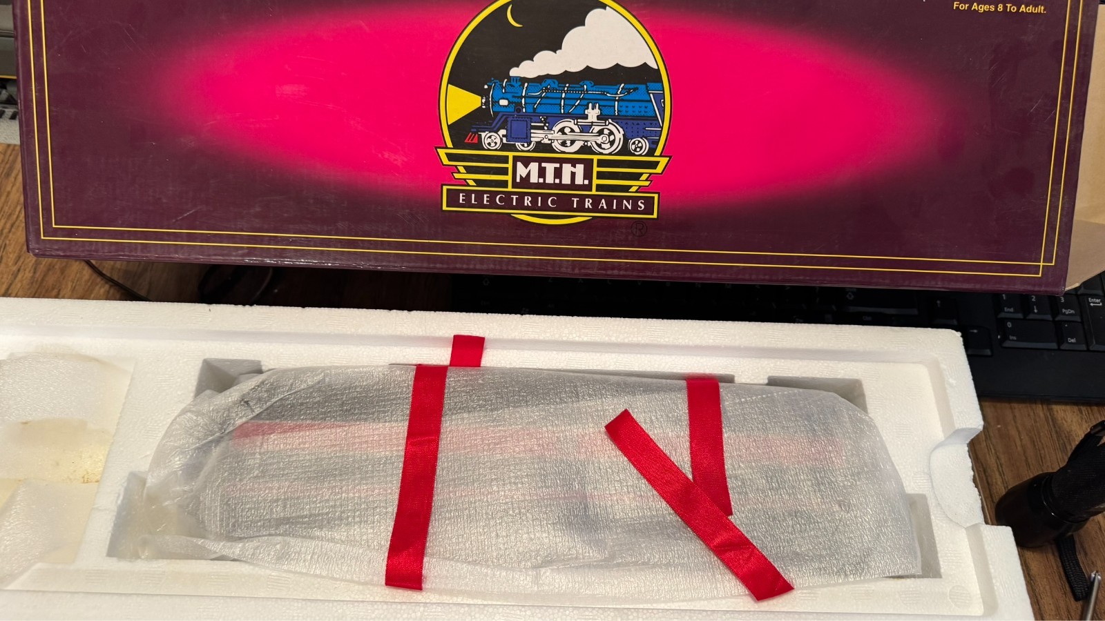 MTH 20-2127-4 O Gauge Rock Island EMD F-3 Diesel powered B-Unit New in Box