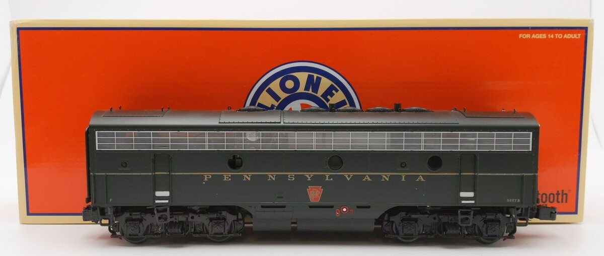 Lionel 6-85210 O Gauge Pennsylvania Legacy F3 B-Unit Diesel Locomotive #9657B EX
