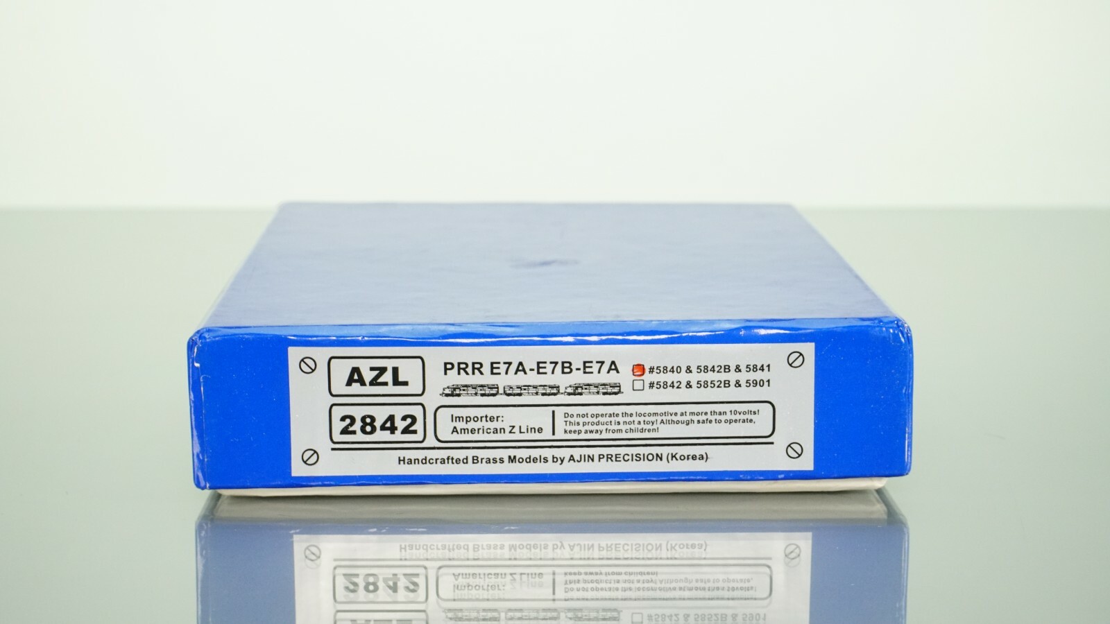AZL AJIN Precision Brass E7A-E7B-E7A set Pennsylvania PRR Z scale