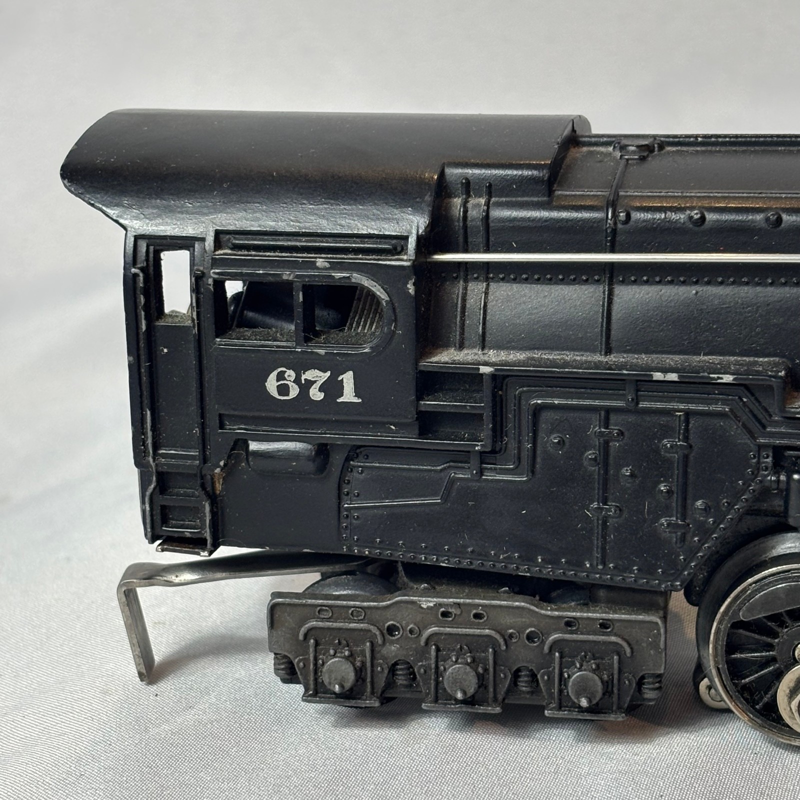 1946-49 Lionel 671 Steam Turbine Locomotive In Box W/ 2671W Tender O Gauge 6-8-6