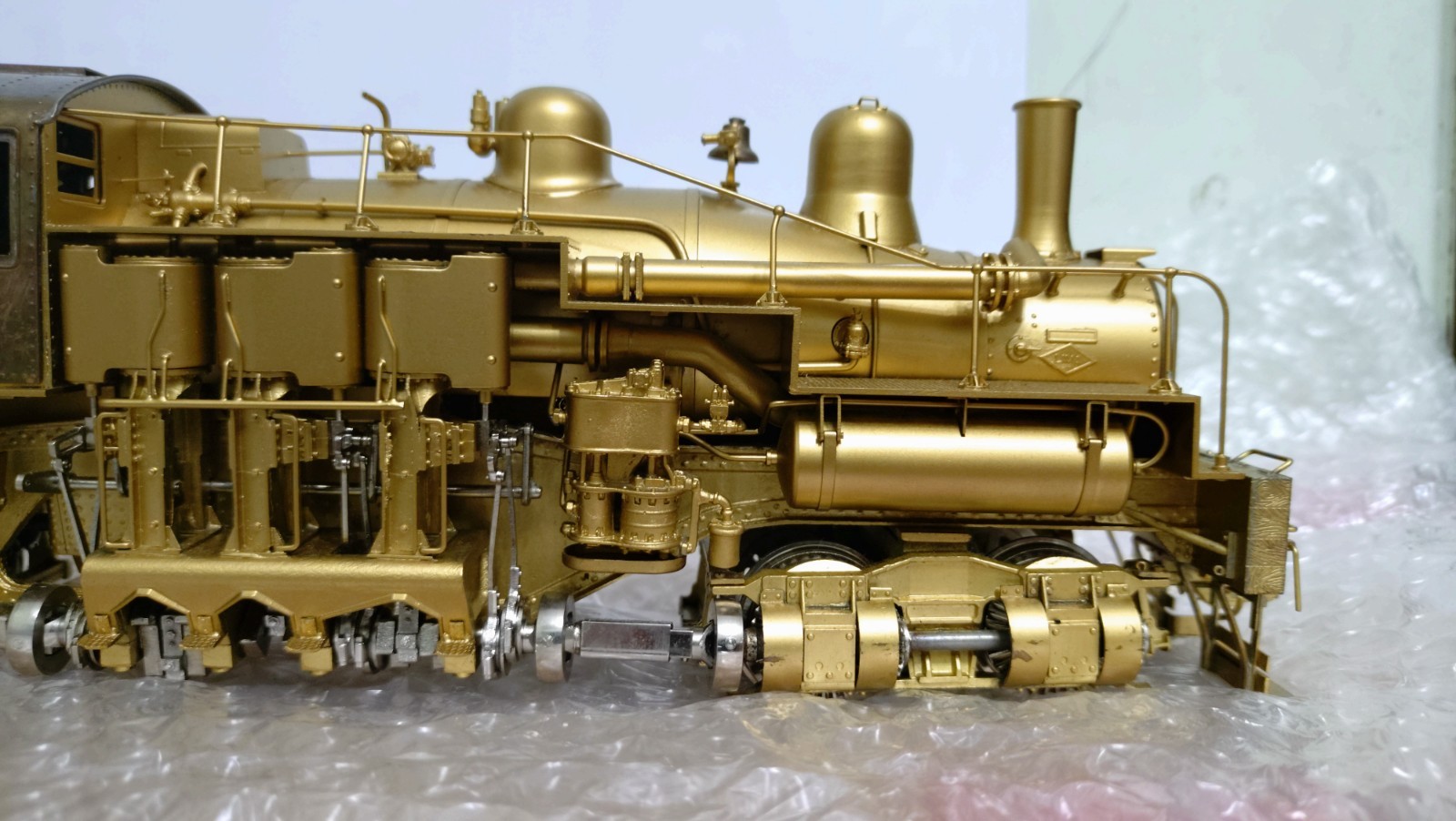 Westside KTM Brass Western Maryland Ry Shay (incomplete) – O scale
