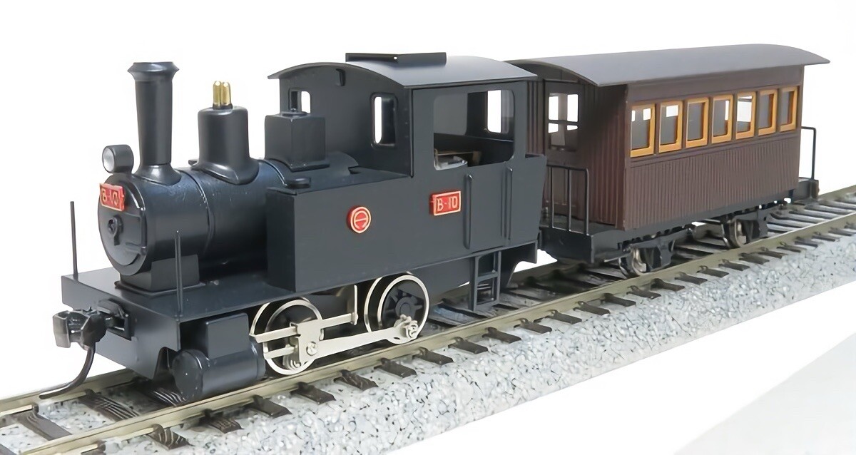 HO Aru-Model 0-4-0 Freelance Side Tank Steam Locomotive Kit NIB H0 Scale Engine