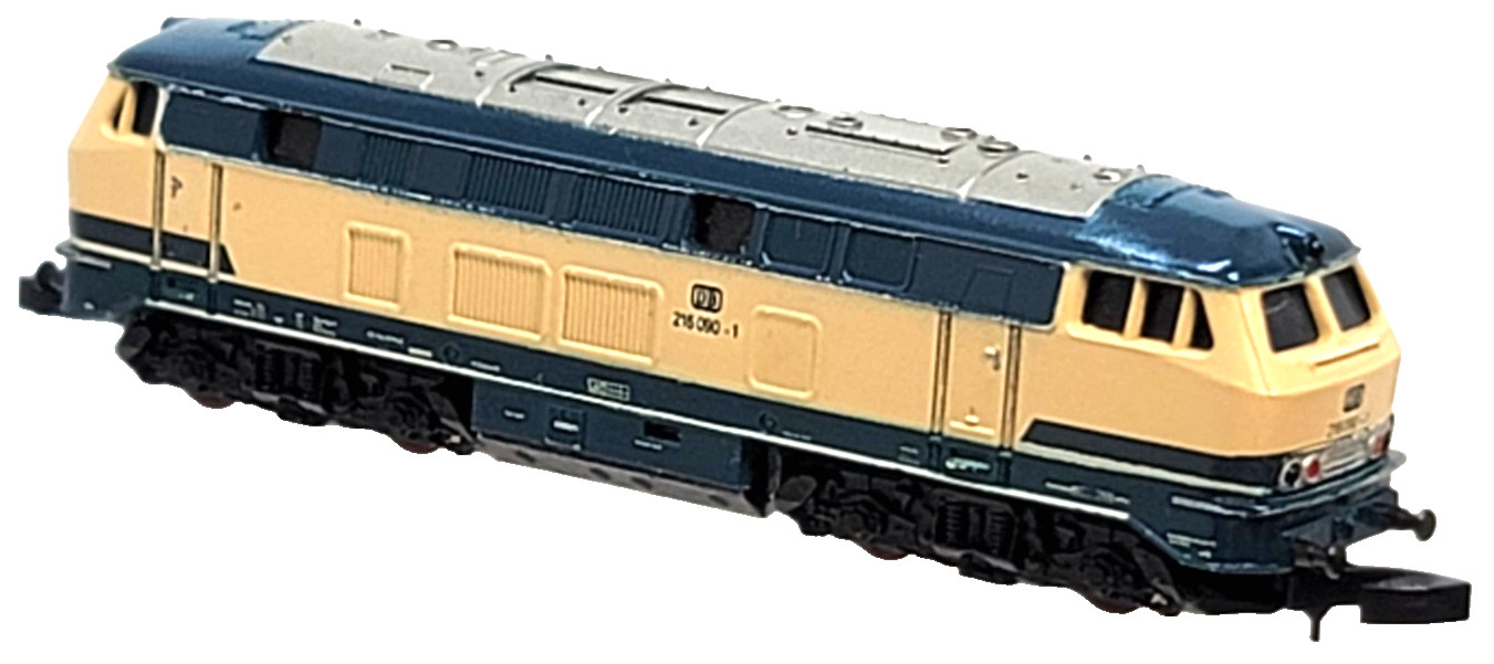 Z Marklin 8878 DB BR 216 090-1 Diesel Hydraulic Locomotive LEDs (tested) #3