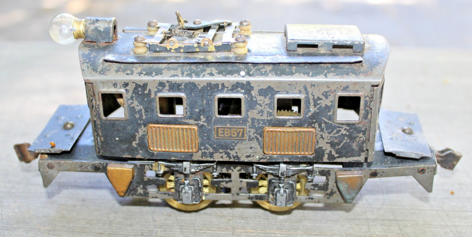 Vintage Seki / Sakai O Gauge? Train Engine made in Japan Eb57 Prewar 3-Rail b2