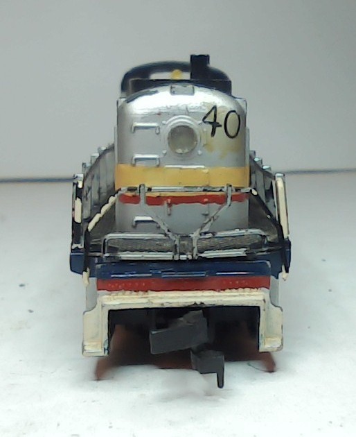 Hand-painted AHM HO RS-2 Diesel Locomotive, 2 Cabooses – Roco, Unbranded (DL076)