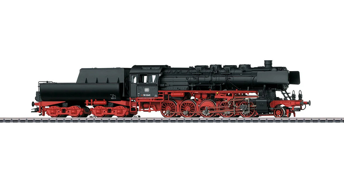 Marklin H0 37898 Digital Class 50 Steam Freight Locomotive German Federal NEW