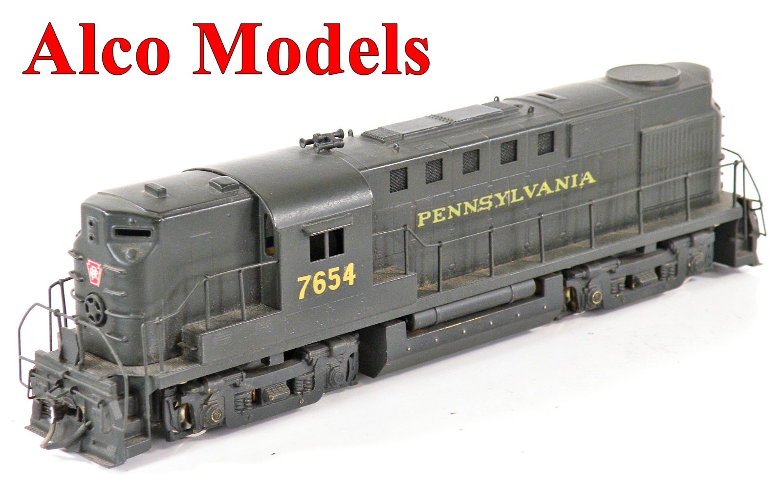 ALCO Models Brass HO Pennsylvania D-108 DL-701 RS-11 Diesel Painted