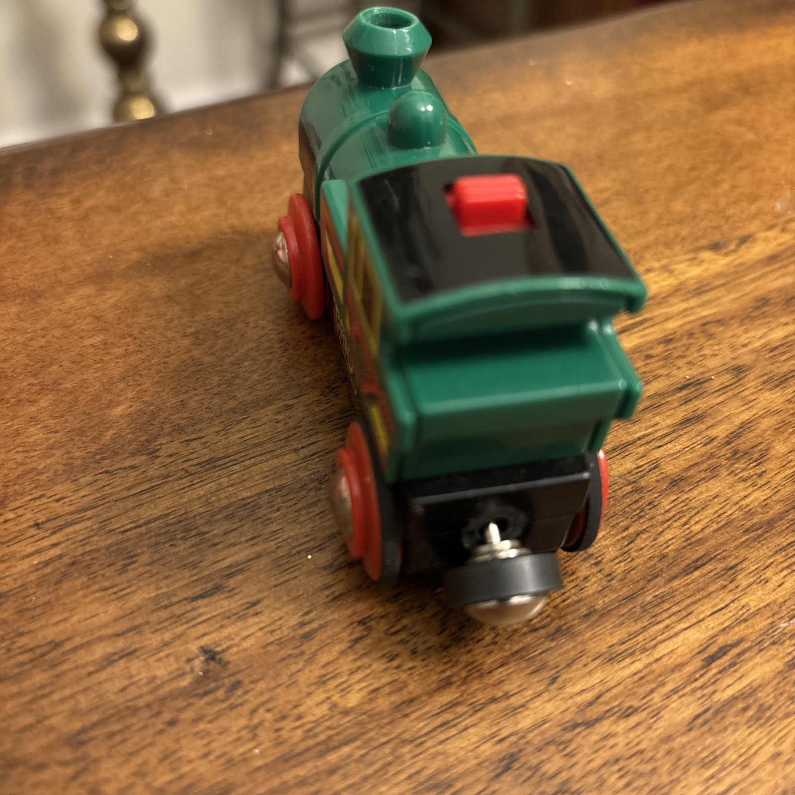 BRIO World Green Action Locomotive Battery Operated Toy Train Untested