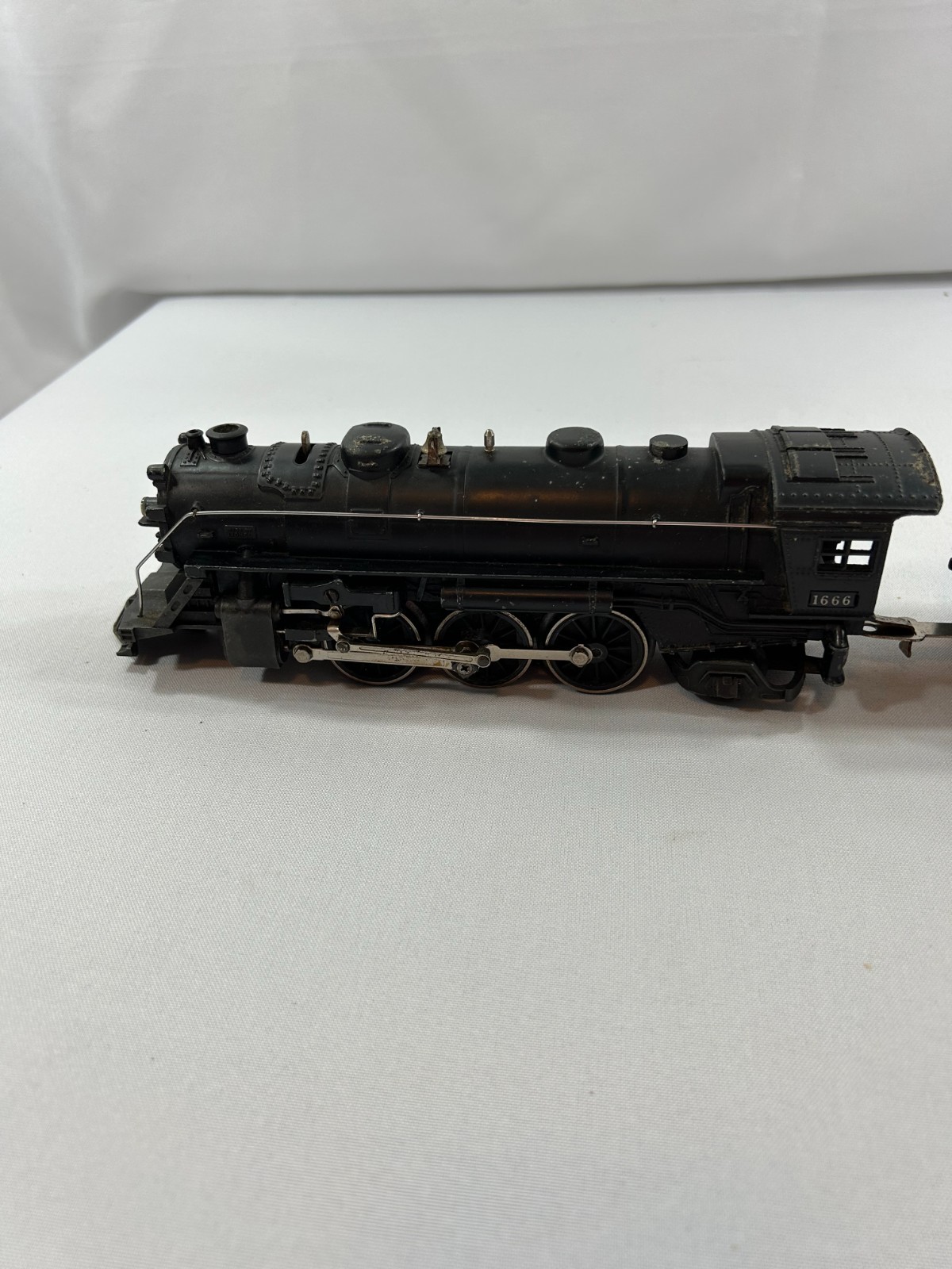 Lionel 1666 Steam Locomotive w/ 2689T Tender O-27 Postwar 1940s Tested