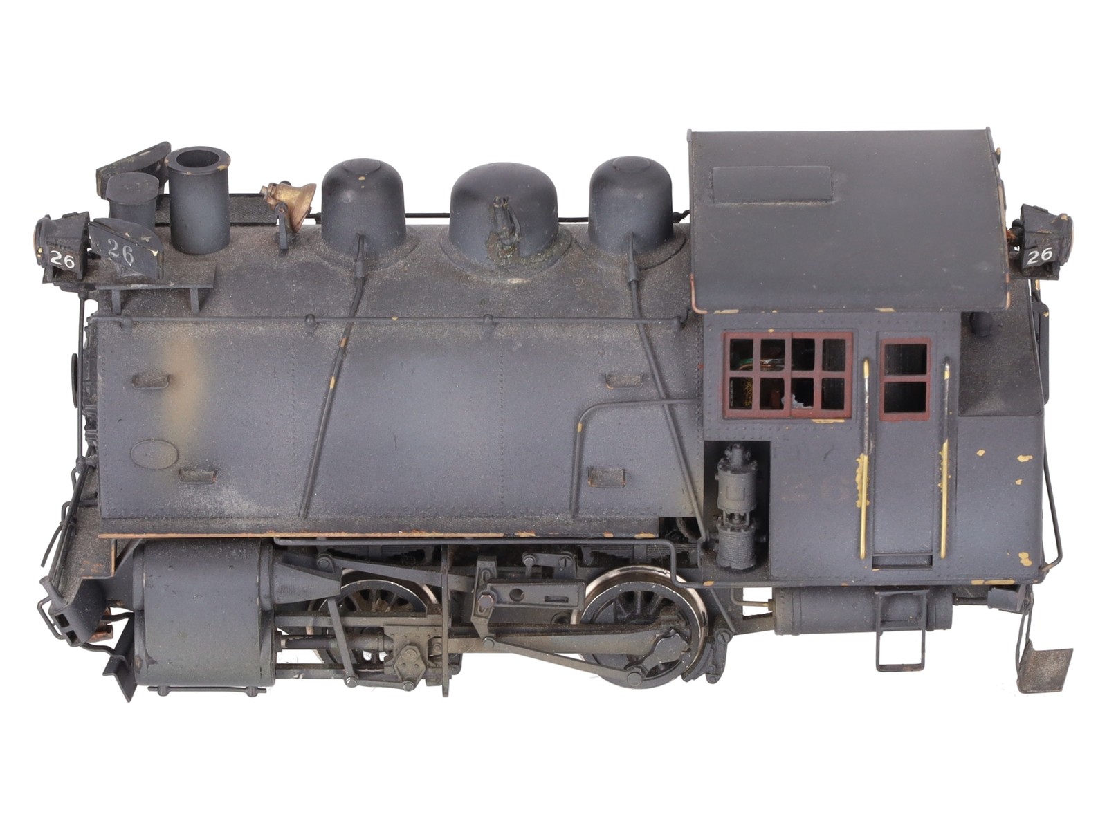 KTM Scale Models O BRASS 2-Rail B&O 0-4-0 T Dockside Switcher – Painted