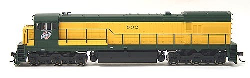 Atlas Silver HO Scale C&NW Chicago North Western GE U30C Locomotive #932 NOS