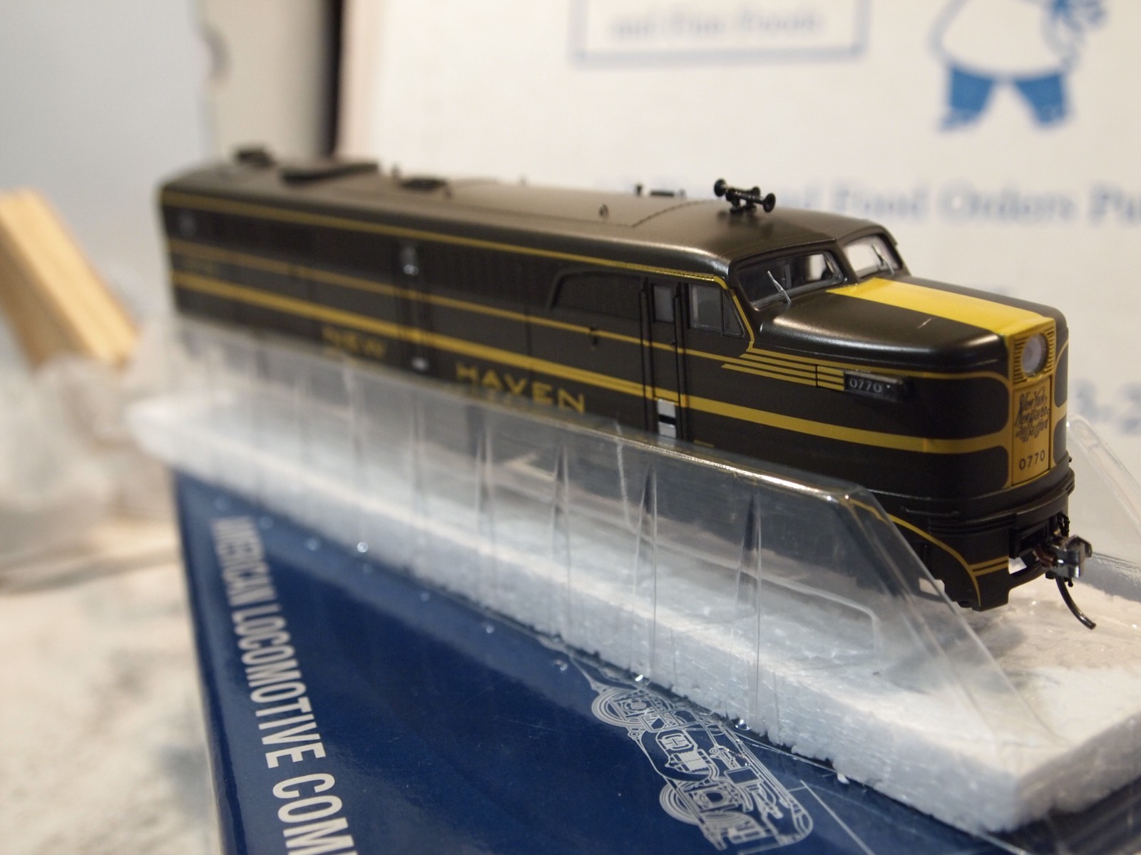 RAPIDO 23516 + 23517 ALCO PA-1 PAIR NEW HAVEN GREEN AS DELIVERED SOUND/DCC HO