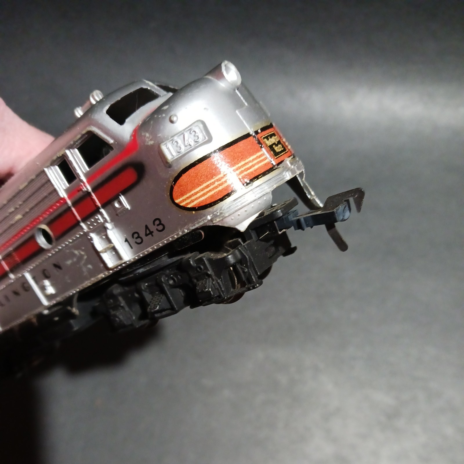 Fleischmann HO Scale Diesel Locomotive Burlington 1343 Tested Runs