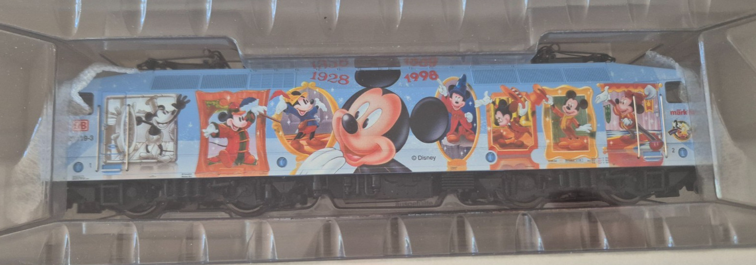 MäRKLIN 33535 BR 120 DB MICKEY MOUSE 70TH ELECTRIC LOCOMOTIVE HO BRAND NEW
