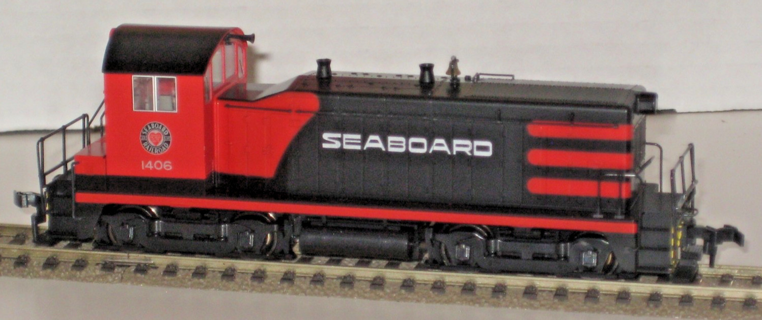 KATO 37-109 HO Scale Seaboard EMD NW2 Phase 1 Diesel Switcher #1406