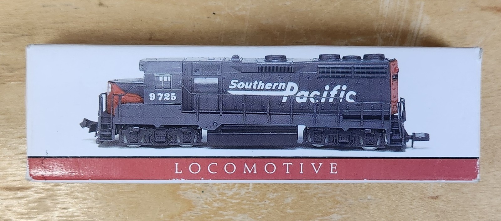 N Scale Southern Pacific Diesel Locomotive 9725 Dummy Engine High Speed Metal