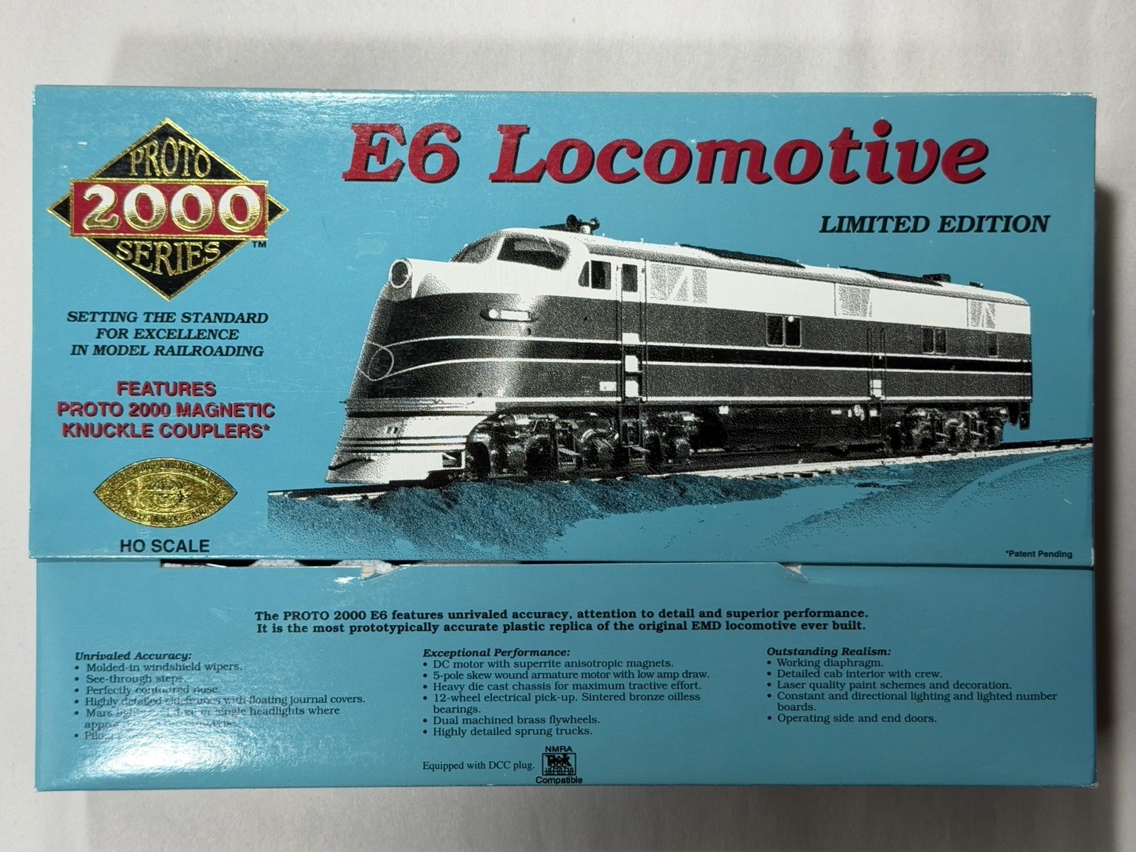 Vintage NOS Proto 2000 E6 Loco Louisville & Nashville #753 Mars HO Unopened NIB