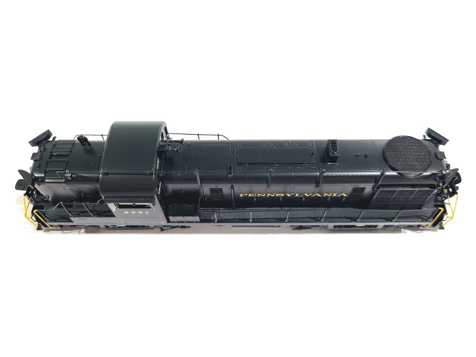 Division Point PRR Alco RS-3 Pennsylvania Railroad #8591 HO Brass #DP-8783.1 DCC