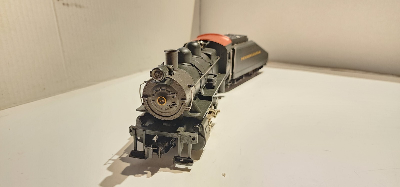 Railking By MTH O Scale 0-6-0 Switcher Steam Engine Pennsylvania #1670 PS 3.0