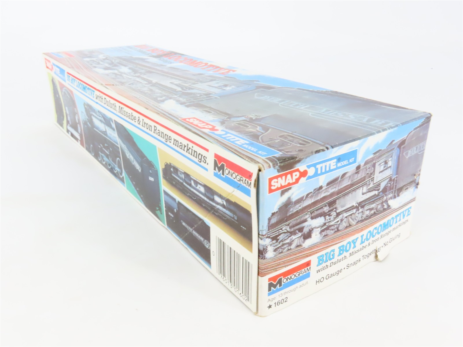 HO Monogram Snap-Tite Kit 1602 Undecorated 4-8-8-4 Big Boy Steam – STATIC MODEL