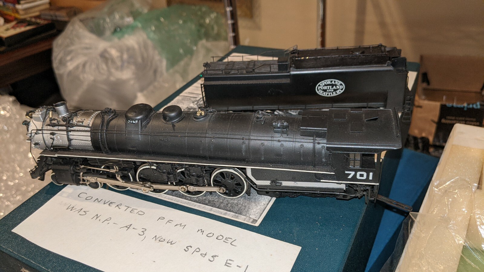 Spokane, Portland & Seattle 4-8-4 E-1 PFM Crown Fujiyama Kogyo Co., Ltd. JAPAN