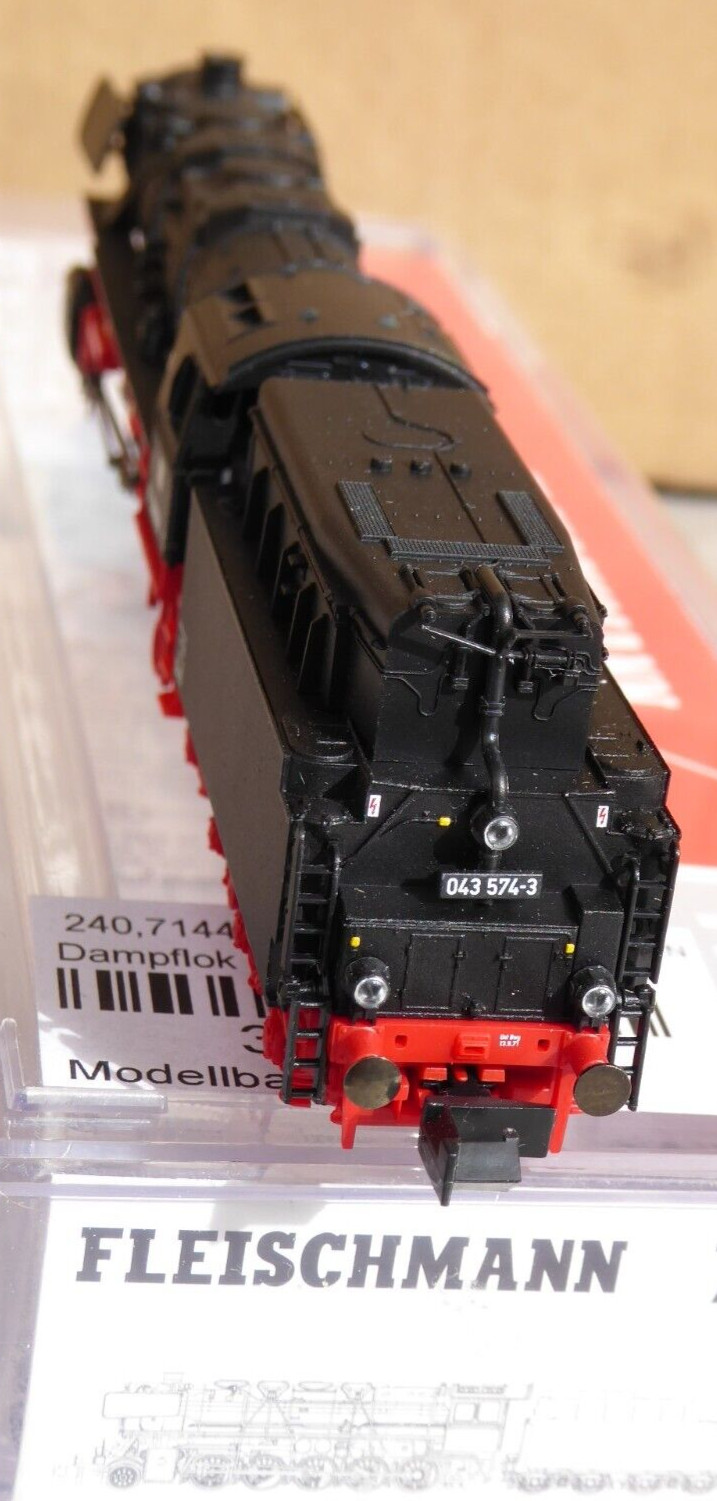 Fleischmann 714404 N Locomotive BR 043 574-Oil DB Era 4 DSS+LED Light BW Rheine