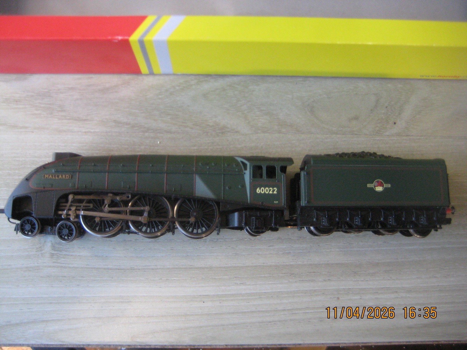 HORNBY MODEL RAILWAYS R2784X BR CLASS A4 MALLARD Decoder Fitted (set Code 1)