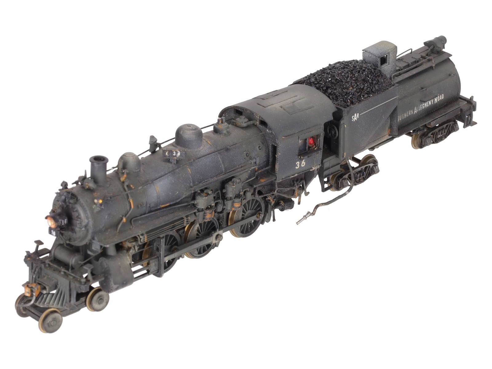 Roundhouse 455 HO Scale SAR 4-6-0 10 Wheeler Loco – Assembled/Custom