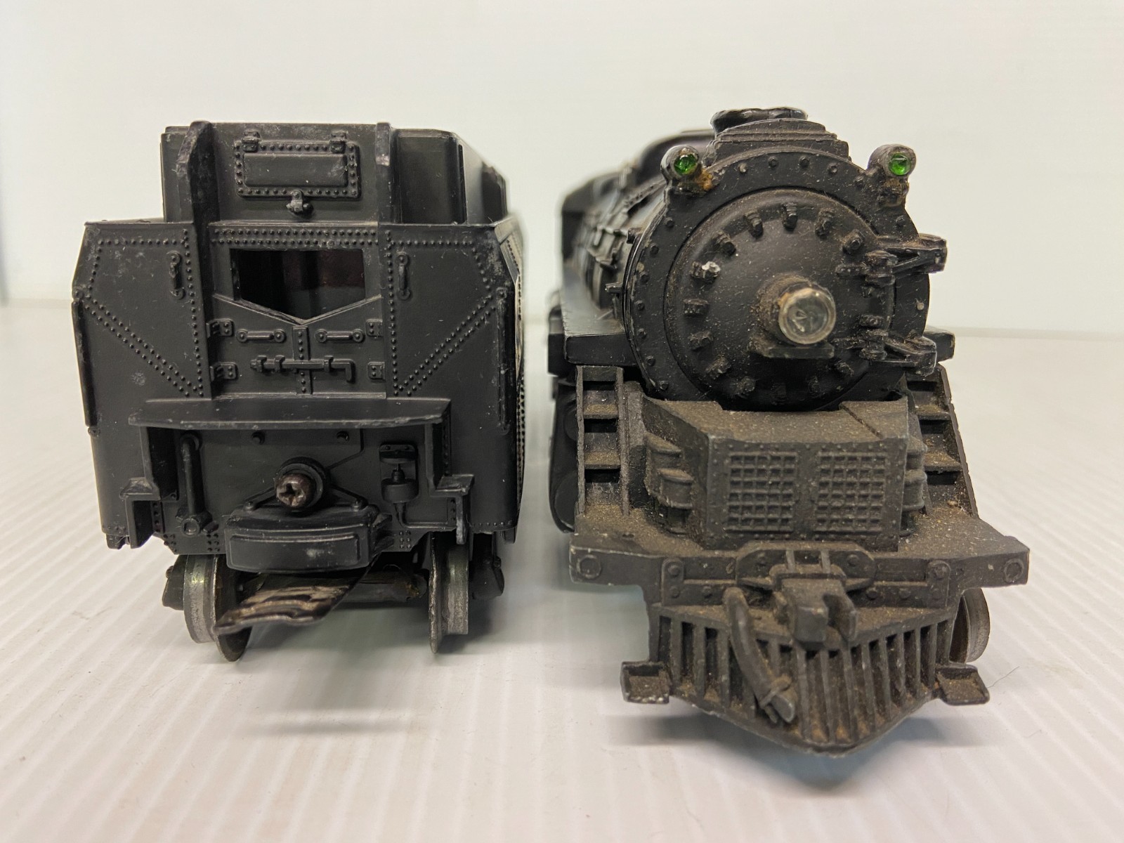 Lionel Postwar Adriatic 2037 steam engine & 6026W Whistling Tender TESTED/ VIDEO