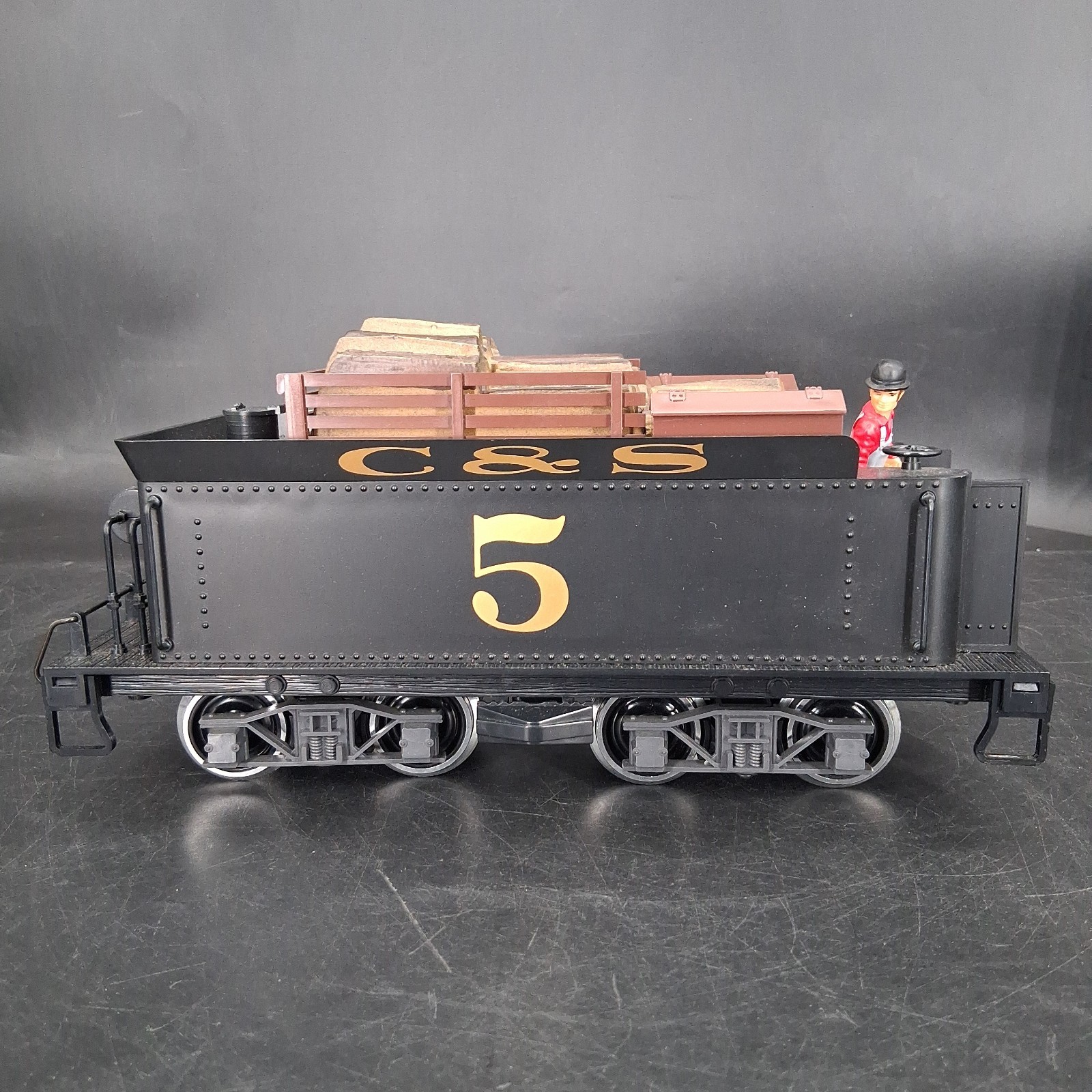 LGB 2018S G Scale Colorado & Southern 2-6-0 Mogul Locomotive # 5 WRONG BOX