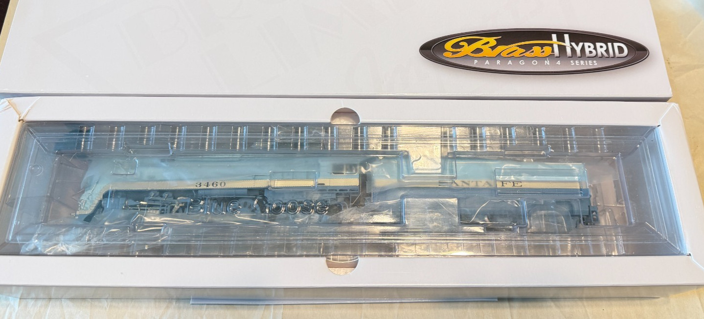 BLI Broadway Limited HO ATSF Blue Goose 3460 1951-1953 Appearance DCC & Sound