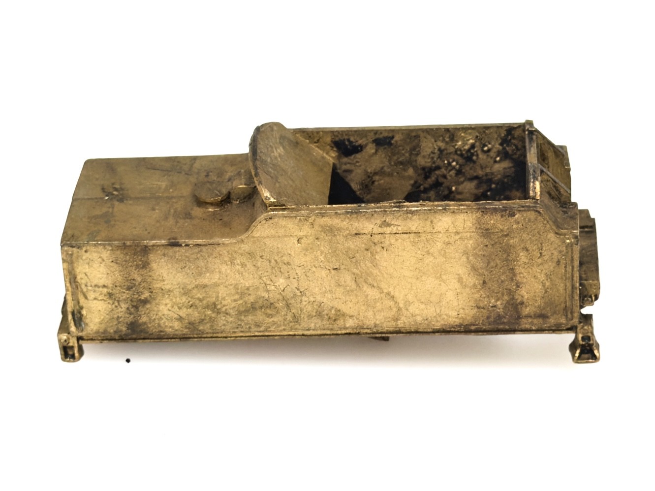 Vintage HO Scale Brass Tender Shell